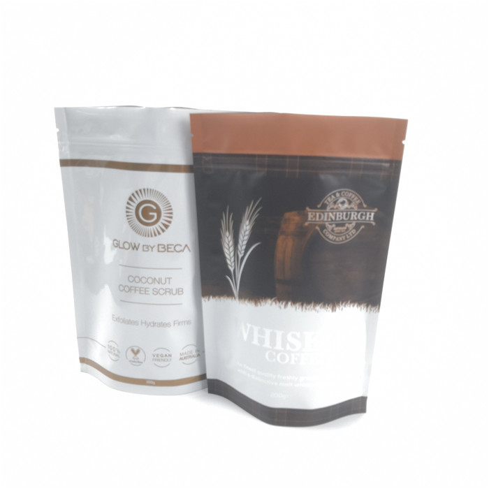 Мешки замка застежка-молнии пластиковые упаковывая печатание Гравнре сумок кофе алюминиевой фольги