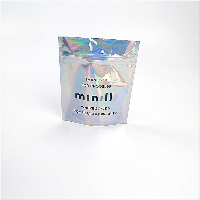 Подгонянный Зиплок лазера Мылар Холограм сумки организатора макияжа размера голографический