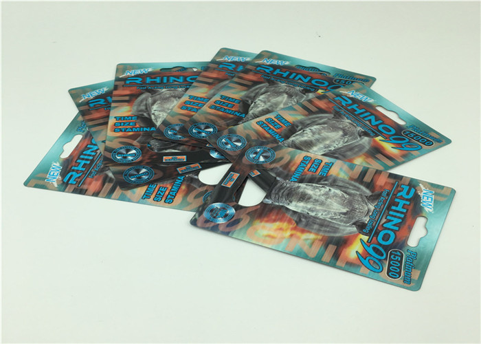 Прочная бумажная карта упаковывая для таблеток секса представления мужчины увеличивая естественных