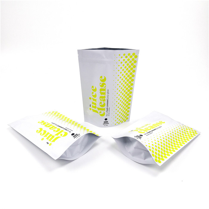 Мешки высокого барьера пластиковые упаковывая водоустойчивое печатание цифров замка застежка-молнии сумки сока