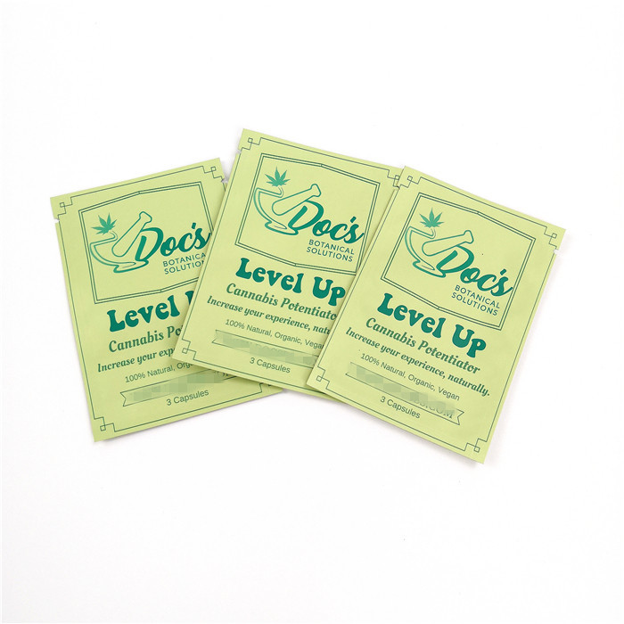 Подгонянные напечатанные мешки сумки Кбд пластиковые упаковывая для сигарет/табака