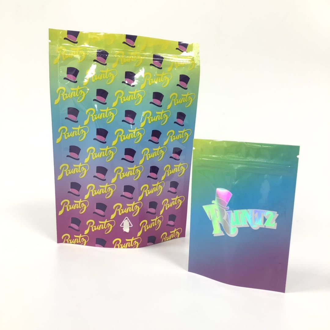 3,5 грамма стоят вверх травяной ладан упаковывая сумки пеньки Рунтц доказательства запаха засорителя Зиплок Мылар