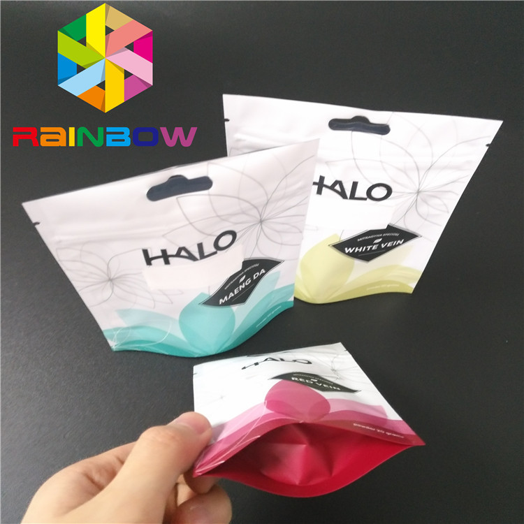 Королевские сумки алюминиевой фольги Кратом Бали Зиплок для продуктов Кбд травы засорителя порошка специй