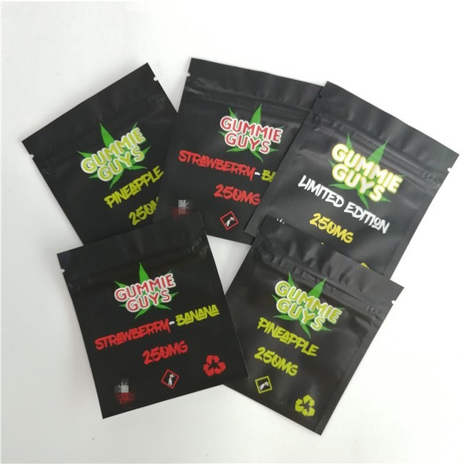 Ресеалабле еда влагостойкие 3 сумки замка застежка-молнии алюминиевой фольги - загерметизированная сторона