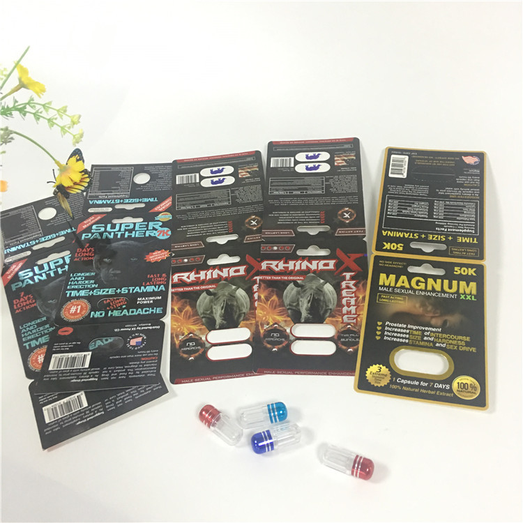 Отверстие 60000 Бурро 30000 карты волдыря бумаги секса человека упаковывая одиночное двойное с бутылкой