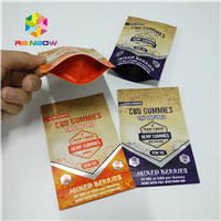 Жара длинного мешка фольги продолжительности жизни упаковывая - загерметизируйте сумку 1/8оз 1/2оз 1оз КБД Гуммис