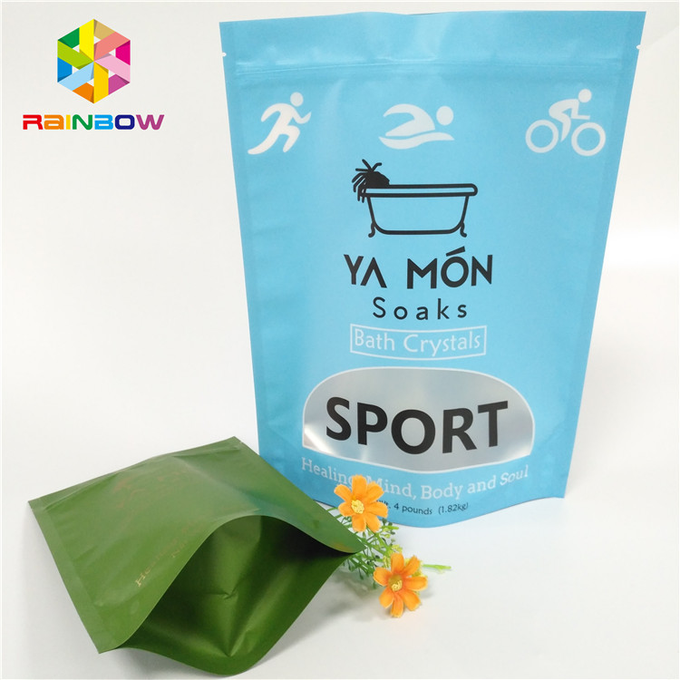 Мешки ясного окна штейновые пластиковые упаковывая жару соли для принятия ванны алюминиевой фольги кристаллическую - запечатывание