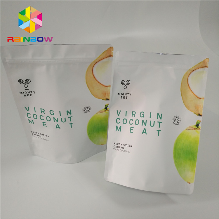 Ресеалабле Мылар алюминиевой фольги пластиковые стоят вверх мешки Дойпак для упаковки сахара конфеты закуски