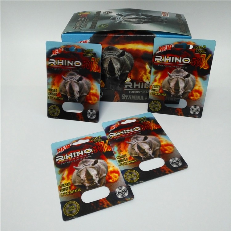 Пакет волдыря коробки дисплея упаковывая печатание 3д для таблеток повышения мамбы мужских