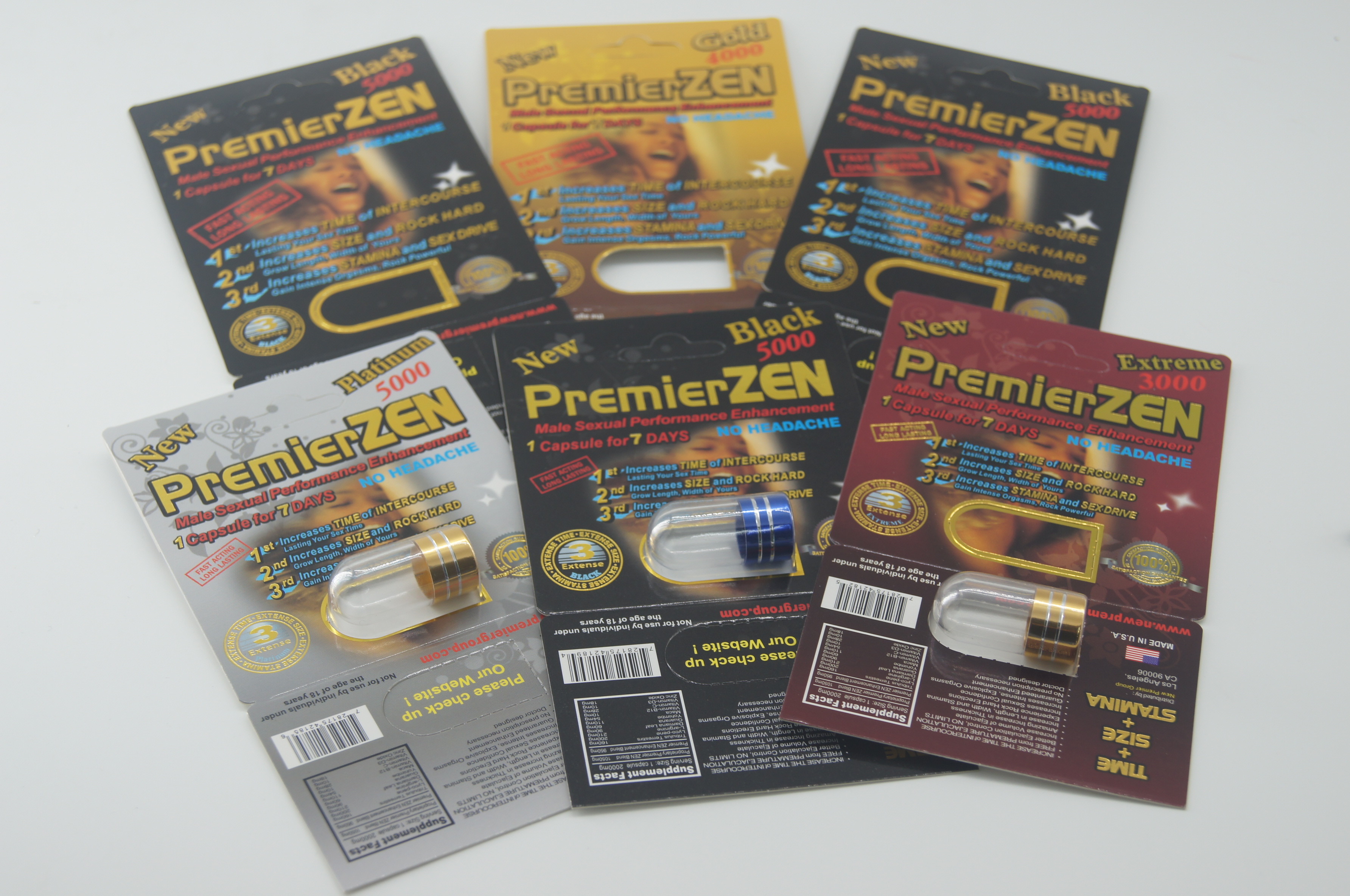 Носорог 7 водоустойчивого пластикового волдыря упаковывая таблетка повышения 5000 мужчин сексуальная