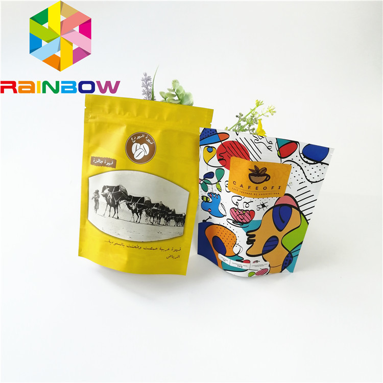 Таможня напечатала замок застежка-молнии упаковки еды алюминиевой фольги прокатанный сумкой для отрывистого говядины