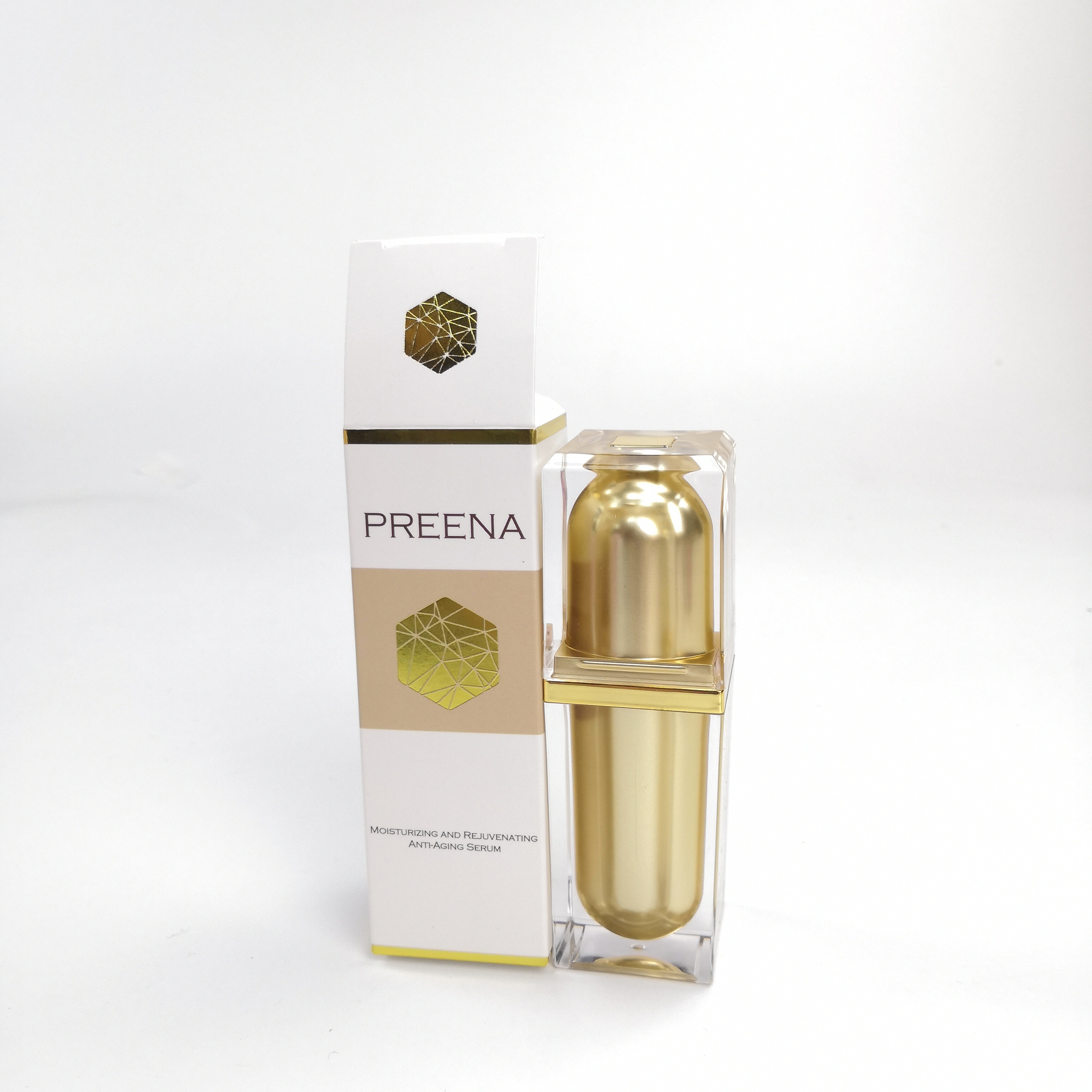 Логотип бумажной коробки косметики цвета КМИК упаковывая подгонянный для упаковки эфирного масла