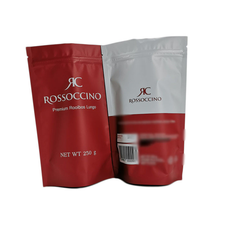 Бумага Эко дружелюбная Крафт стоит вверх мешок, 250г стоит вверх полиэтиленовый пакет для порошка протеина