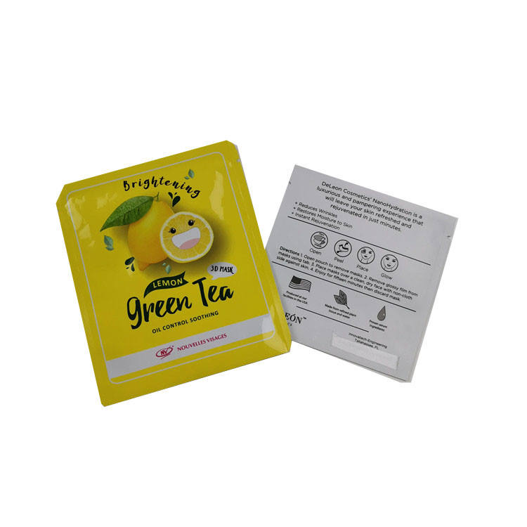 Упаковка алюминиевой фольги Ресеалабле кладет упаковку в мешки лицевого щитка гермошлема Матт/Мылар лоснистого финиша косметическую