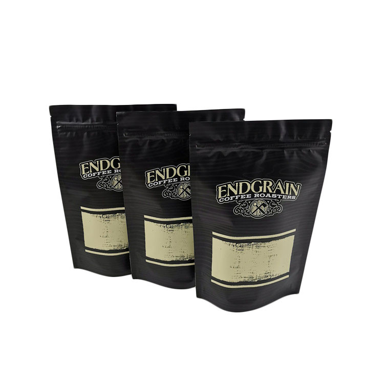 Чернота финиша Матт ПЭ МОПП ВМПЭТ сумки упаковки чая кофе печений закуски влагостойкая