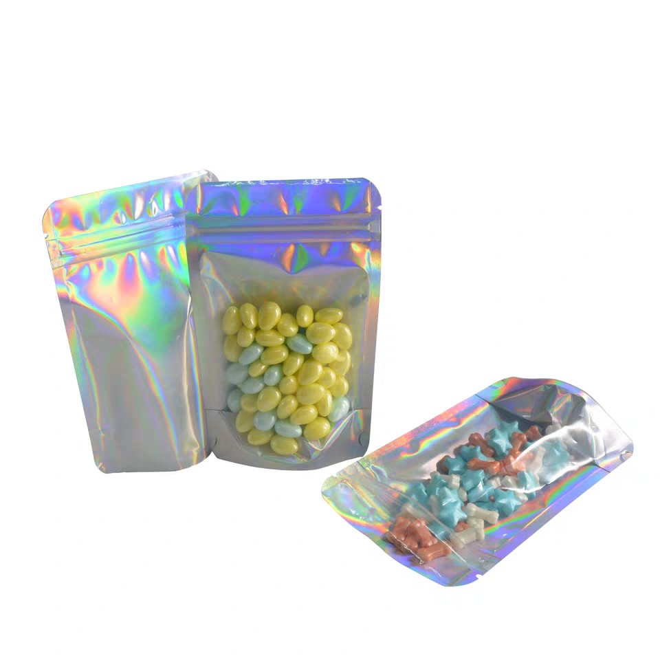 Бортовая упаковка еды закуски уплотнения 3 кладет материал в мешки слоения пластиковый с Зиплок