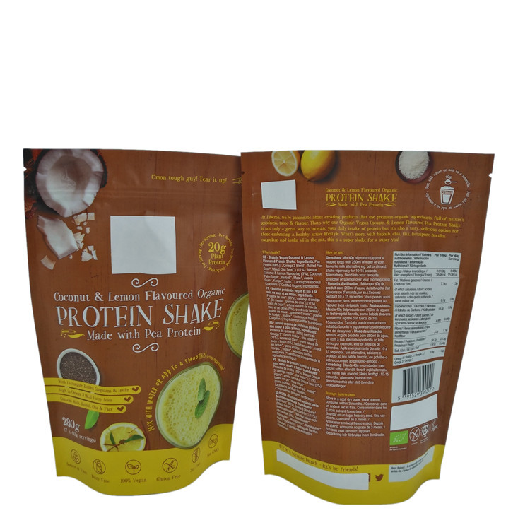 Сумка мешка молнии алюминиевой фольги для упаковки порошка