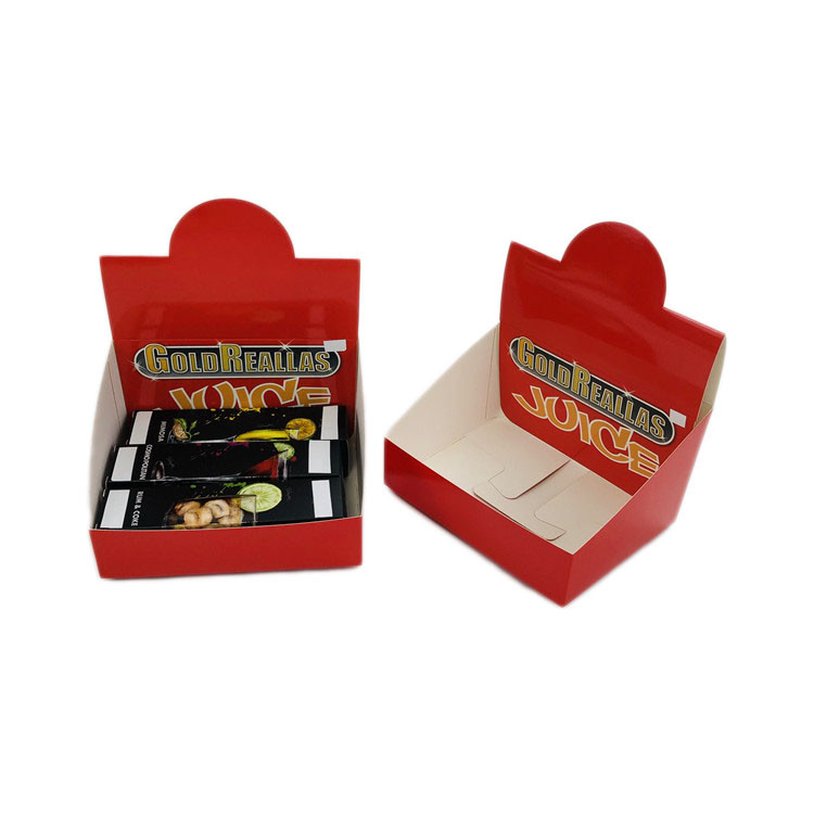 Бутылка встречного дисплея упаковывая раздражает коробку ИСО многоразовую бумажную