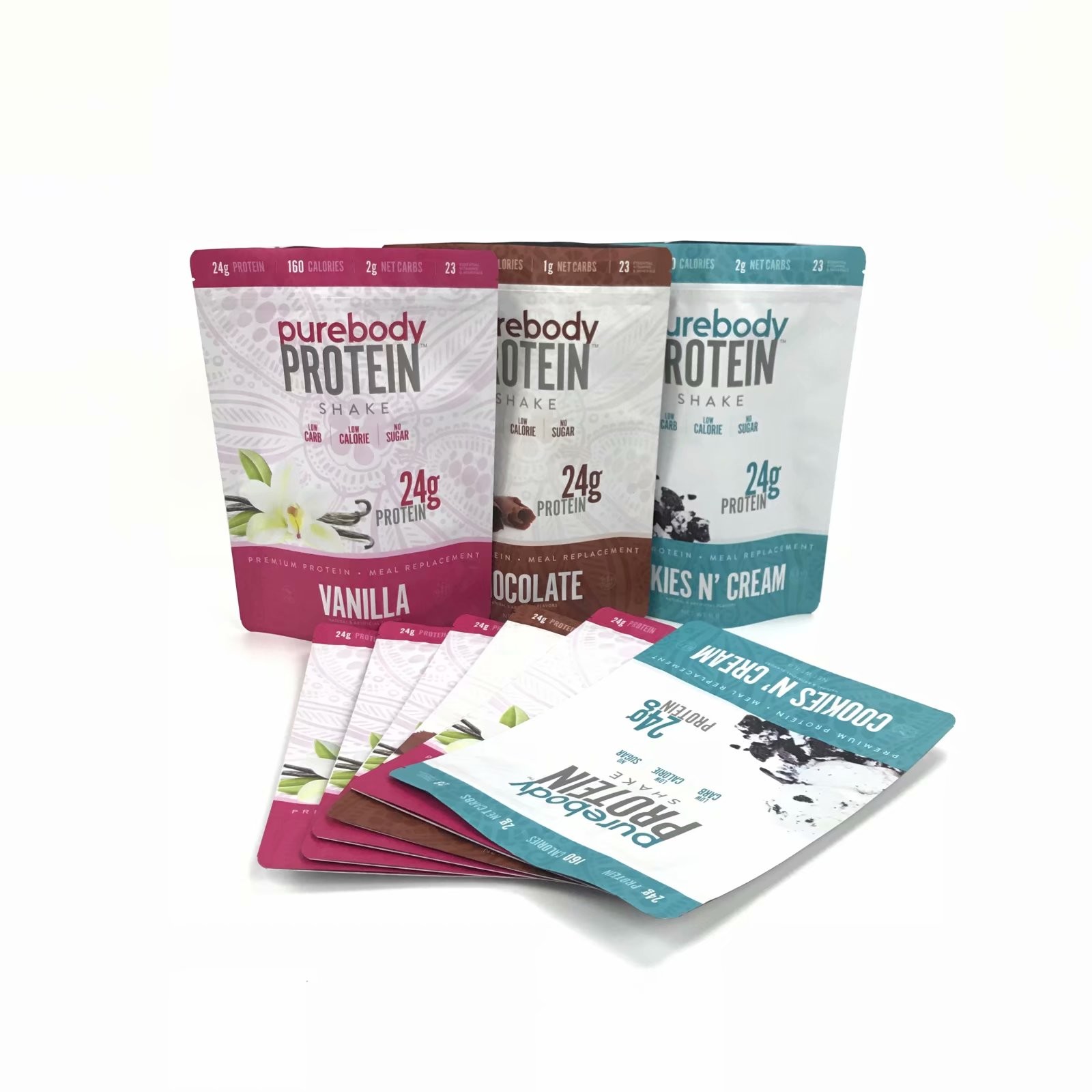 Упаковка пластиковых мешков Миркон еды 100 доказательства запаха