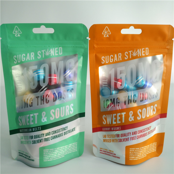 фильм 3.5г 7г 14г голографический стоит вверх упаковка мешка