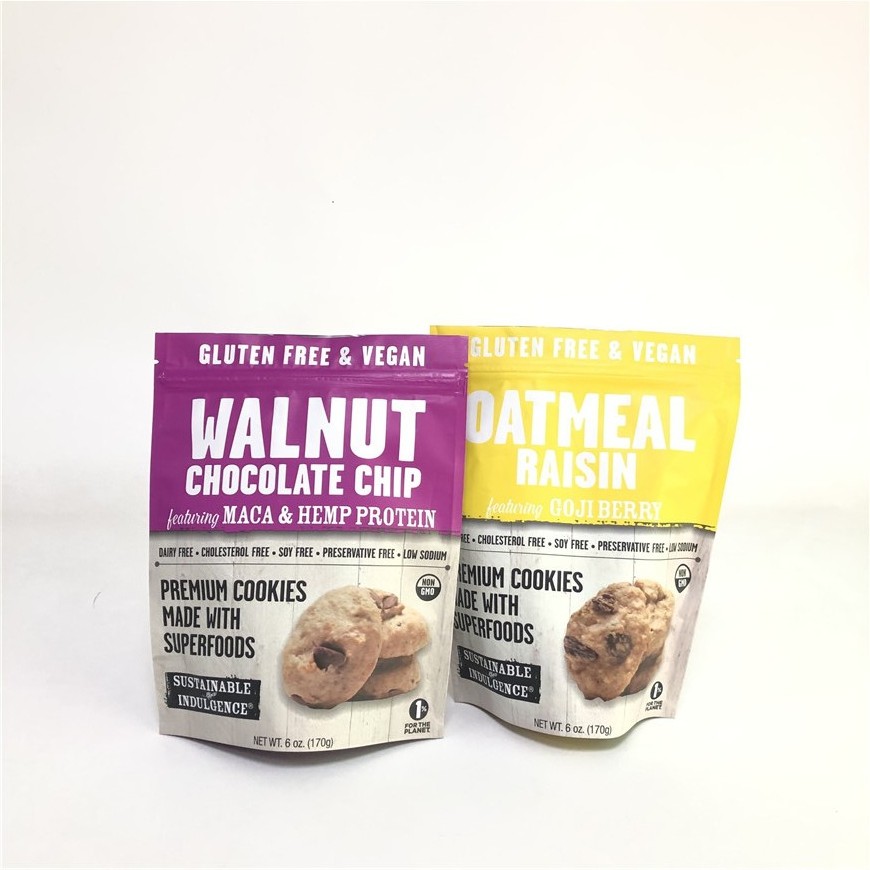 Подгонянный стойте вверх сумка Мылар еды сумки анакардии гайки печенья качества еды упаковывая