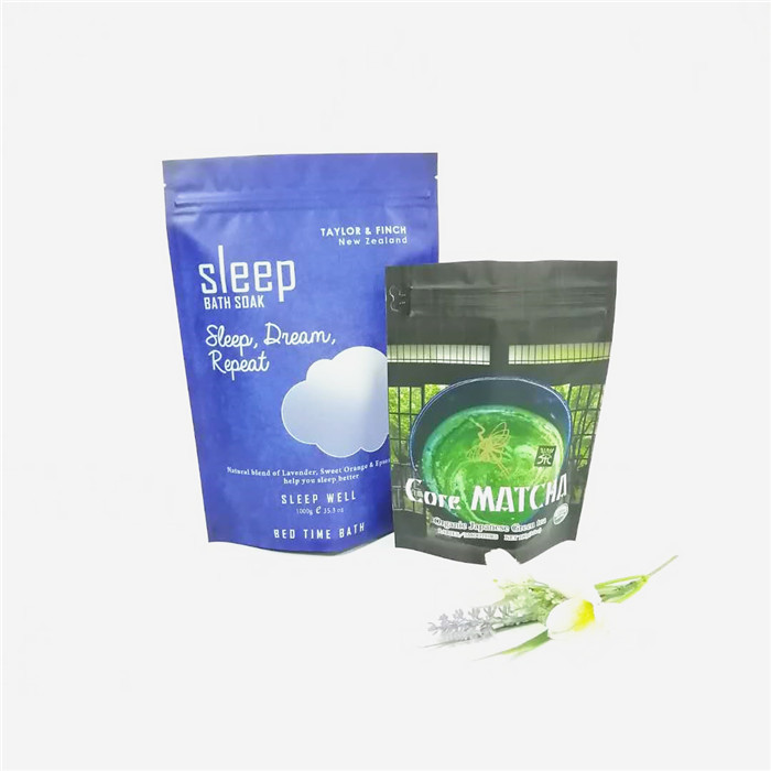 Изготовленные на заказ соль для принятия ванны алюминиевой фольги 12oz/тело scrub сливк упаковывая ziplock сумки кофе doypack