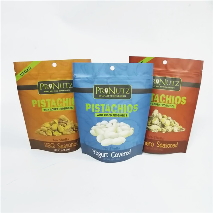 упаковка mylar замка застежка-молнии вакуума алюминиевой фольги стоит вверх гайки еды мешка пакуя полиэтиленовый пакет