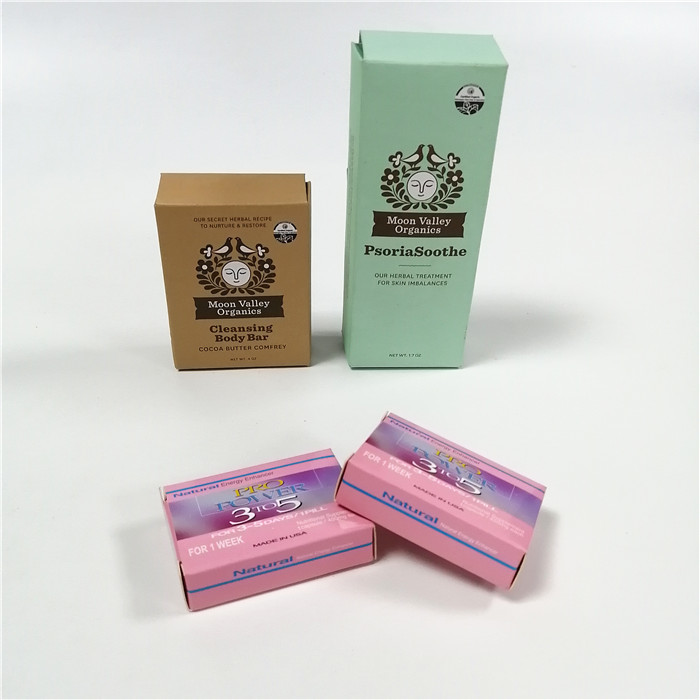 Напечатанные таможней коробки мыла подарочных коробок бумажной коробки упаковывая горячие штемпелюя УЛЬТРАФИОЛЕТОВЫЕ покрытые