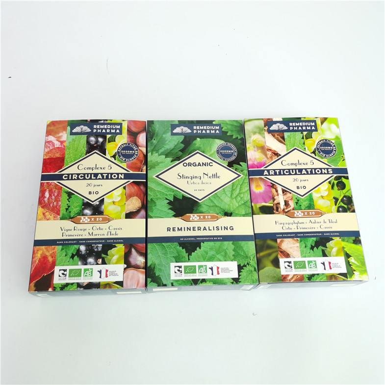 Коробка дисплея офсетной печати 500gram подарка коробки складывая