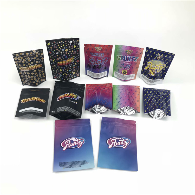 Подгонянные УЛЬТРАФИОЛЕТОВЫЕ саше доказательства 3.5g 7g ребенка мини для ребенка печений Preroll устойчивого стоят вверх по Doypack