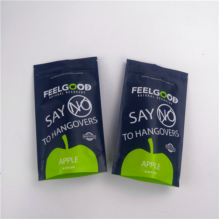 Легкая закуска Mylar 110mic застегивает на молнию стоя логотип подгонянный мешками