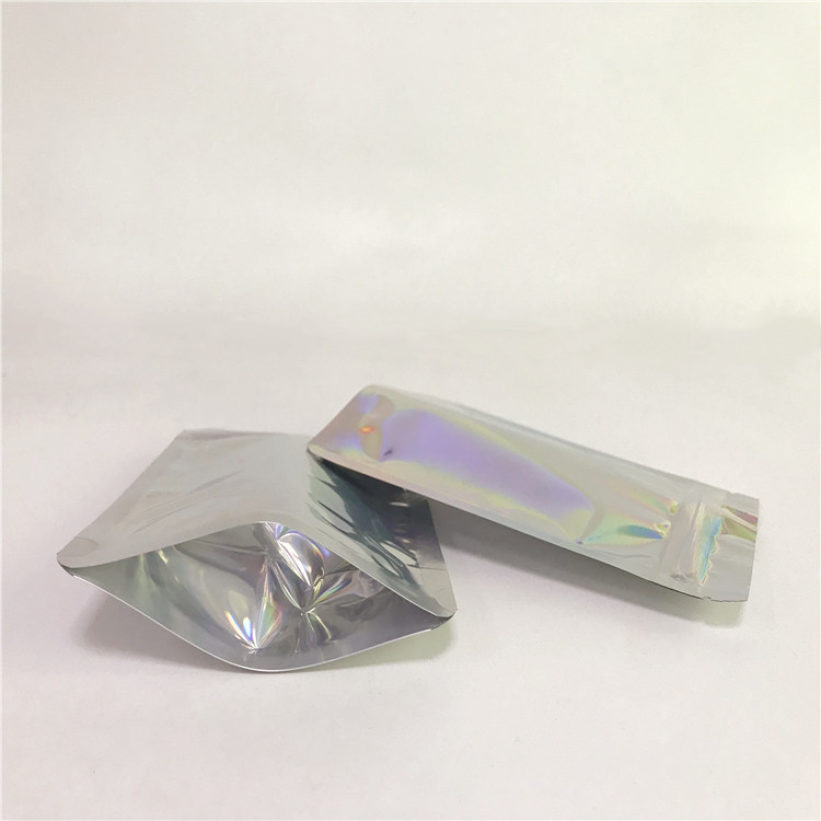 Цифров печатая ясный фронт и голографические задние голографические сумки для косметической упаковки