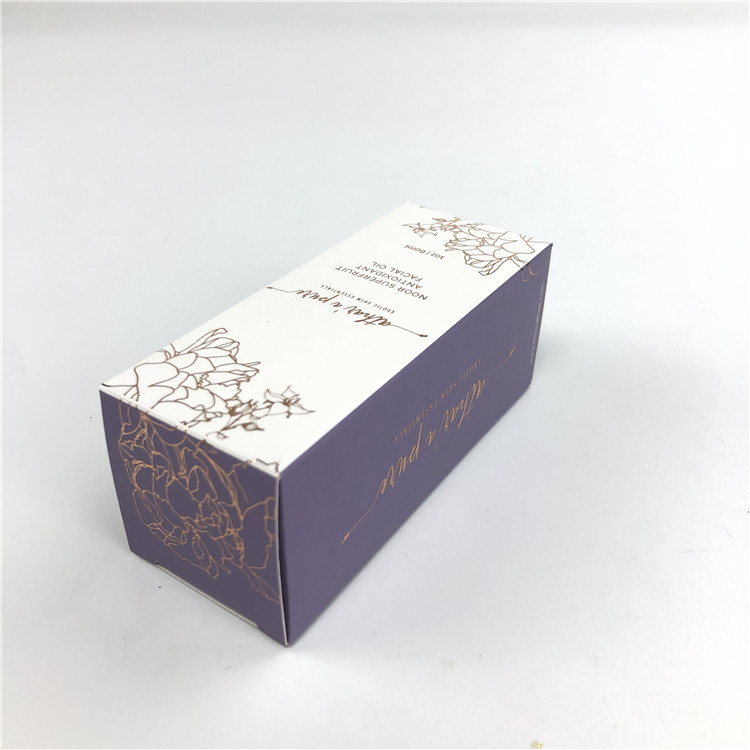 Бумажная коробка упаковывая для эфирного масла/стороны принимает продуктам заботы бумажную коробку