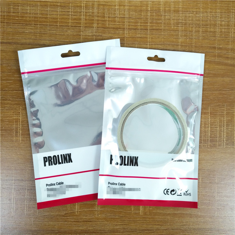 Цифров печатая прозрачный плоский замок застежка-молнии мешков подгоняли полиэтиленовые пакеты