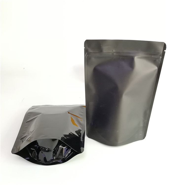 Штейновые или лоснистые принятые изготовленные на заказ алюминиевой фольги стоят вверх по мешкам с молнией