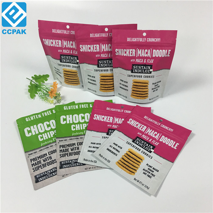 Resealable мешок еды кладет в мешки с замком Pakcgaing застежка-молнии кладет в мешки для чокнутого сухого плода