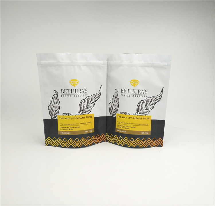 сумка Mylar Gusset 140mic MOPP многоразовая бортовая для кофейных зерен