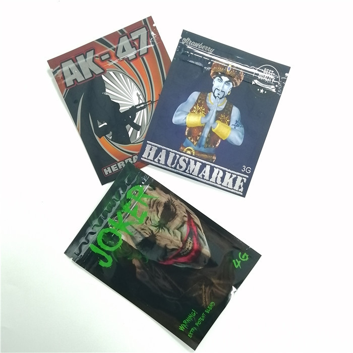 Сумки 4g травяного ладана Cmyk 100microns упаковывая