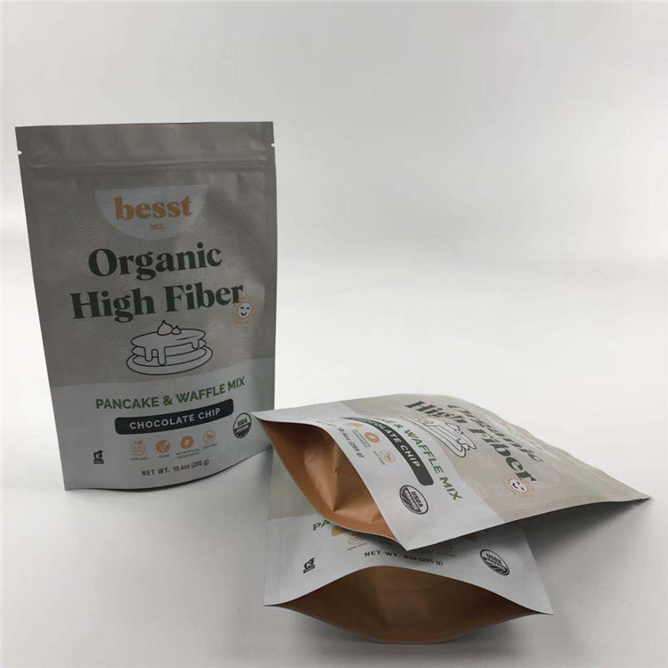 Стойте вверх мешок молнии с окном Doypack для сухих плодов