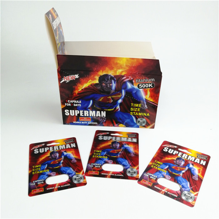 350g Paperboard Gravnre печатая карту волдыря упаковывая для таблетки секса