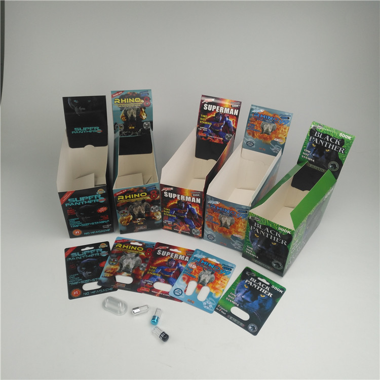 Карта волдыря SGS 200mic 3d для мужских таблеток 500K 600k