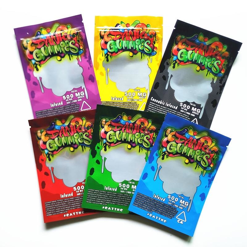 CMYK 4,3 конверта Cbd бумажных мешков доказательства ребенка Mils толстых