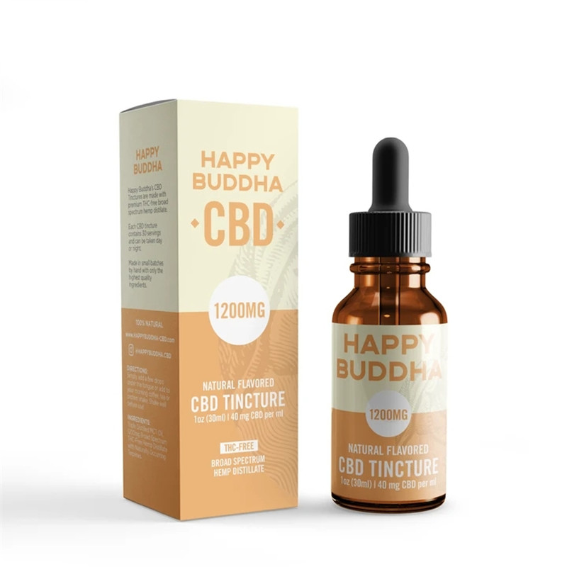 Коробка бумаги бутылки капельницы картона CMYK 200mic 30ml