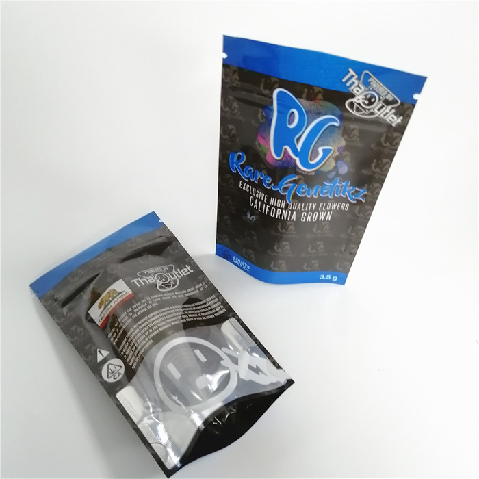 3.5grams кислый мешок фольги засорителя заплаты 120micron CMYK Edibles