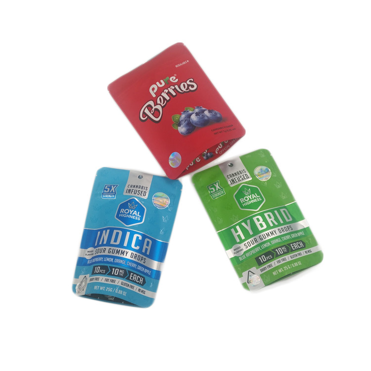 Сумки конопли алюминиевой фольги пеньки 7g 3.5g цветков