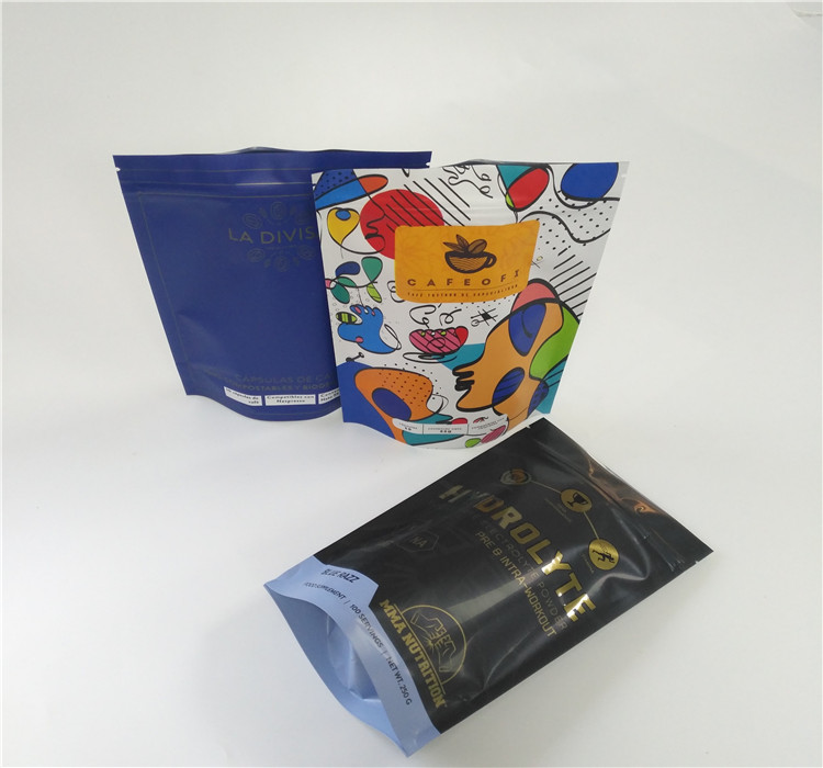 См. до мешок 200g 250g окна ясности MOPP VMPET Ziplock