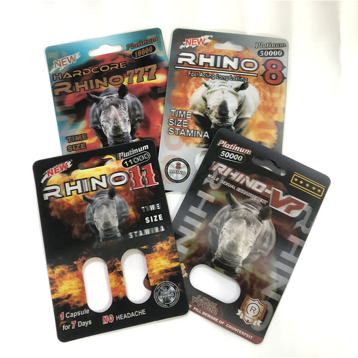 карта волдыря большой винной бутылки 24K 3d 89x127mm для сексуальных таблеток повышения