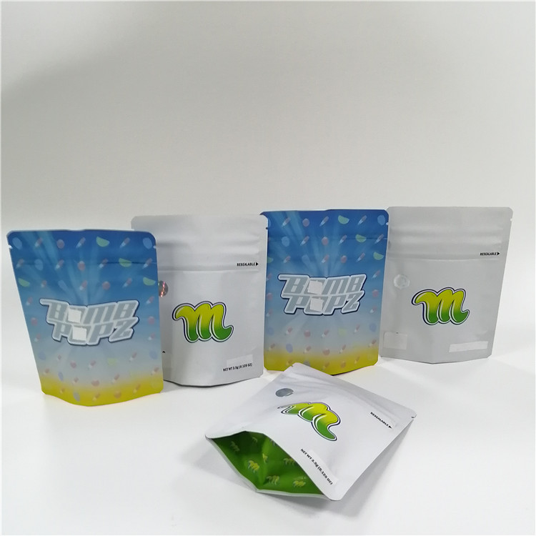 Замок Mylar застежка-молнии сахара стоит вверх по полиэтиленовым пакетам пахнет печатанием доказательства УЛЬТРАФИОЛЕТОВЫМ