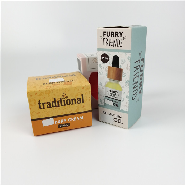 коробка 5ml 10ml 20ml 30ml 50ml 100ml упаковывая бумажная для стеклянных бутылок капельницы