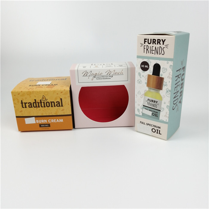 Горячая штемпелюя таможня печений картона напечатала бумажные коробки с частным логотипом